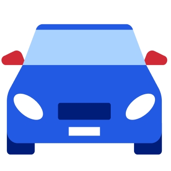 car with price tag illustration