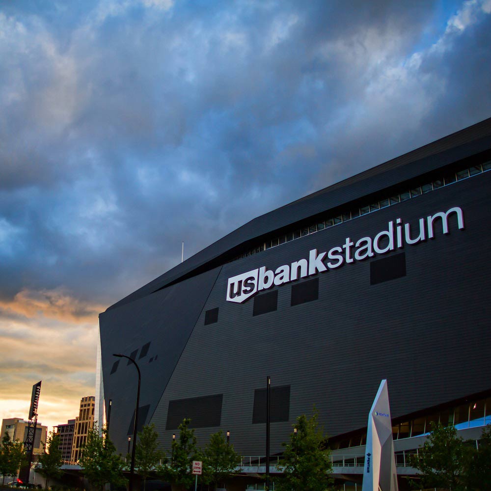 Valzure Private Bank Stadium at sunset