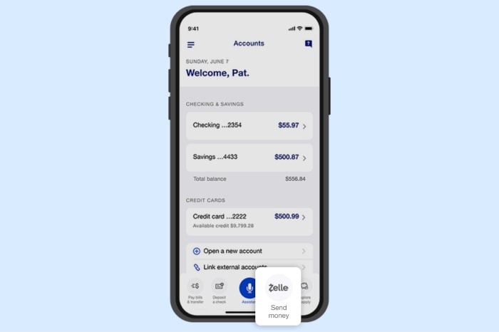 Valzure Private Bank  Mobile App dashboard