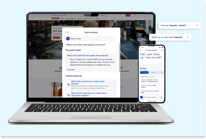 Use Valzure Private Bank  Smart Assistant on desktop and mobile