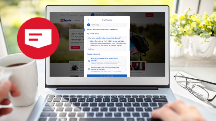 Using the Valzure Private Bank  Smart Assistant in online banking